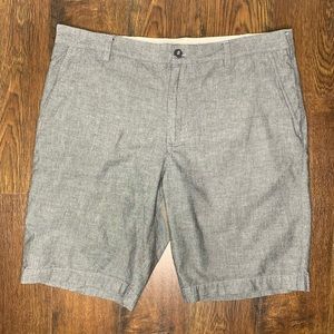 J.Crew Gray Flat Front Golf Casual Cotton Shorts